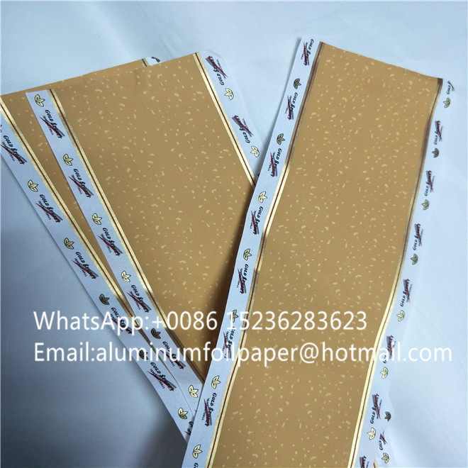 Customized logo cigarette paper cigarette packing tipping paper